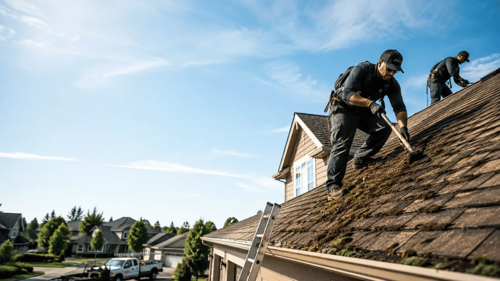 Roof Moss Removal in Chatfield, TX near me